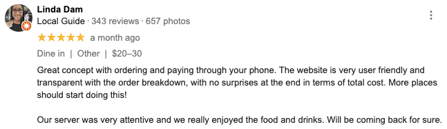 Superfresh Google Review